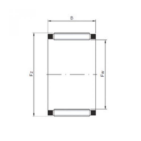 Bearing K04x07x07 ISO #5 image