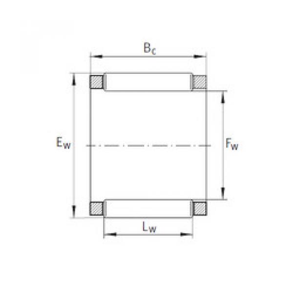 Bearing KBK 10x13x14,5 INA #1 image