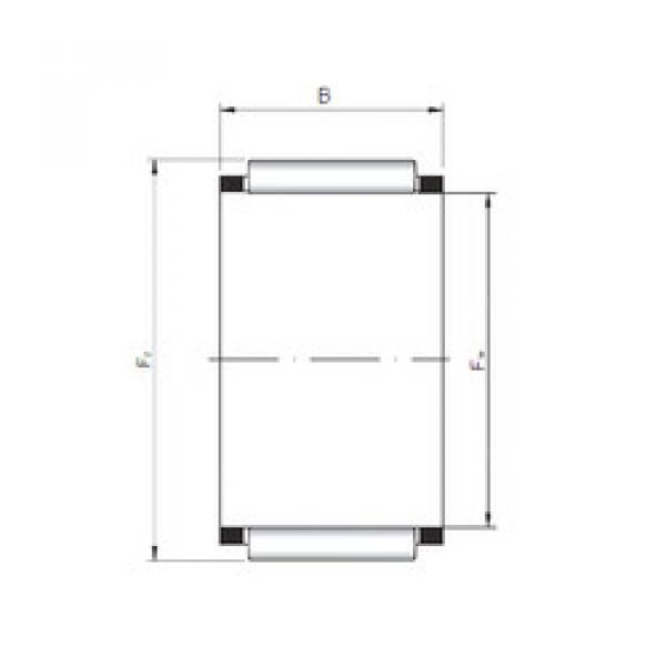 Bearing KBK10X14X13 CX #1 image