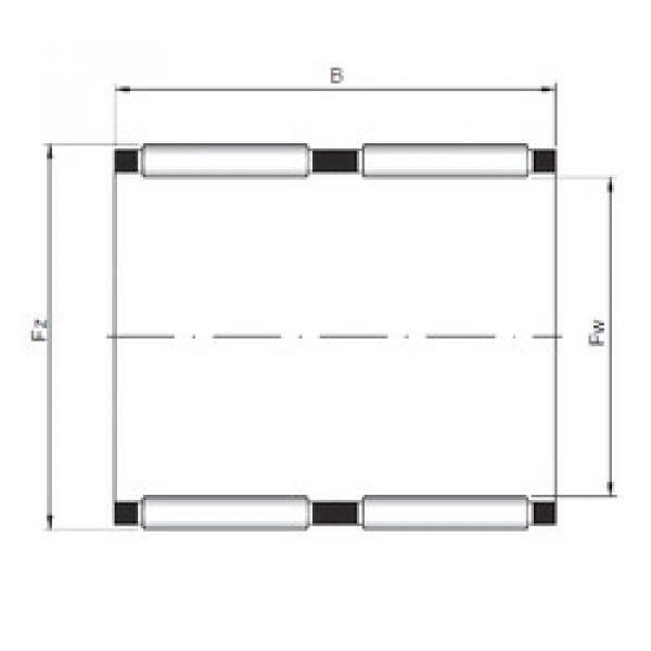 Bearing KK12x15x20 CX #1 image