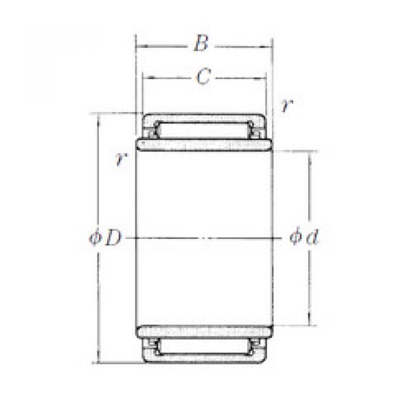 Bearing LM6040 NSK #1 image