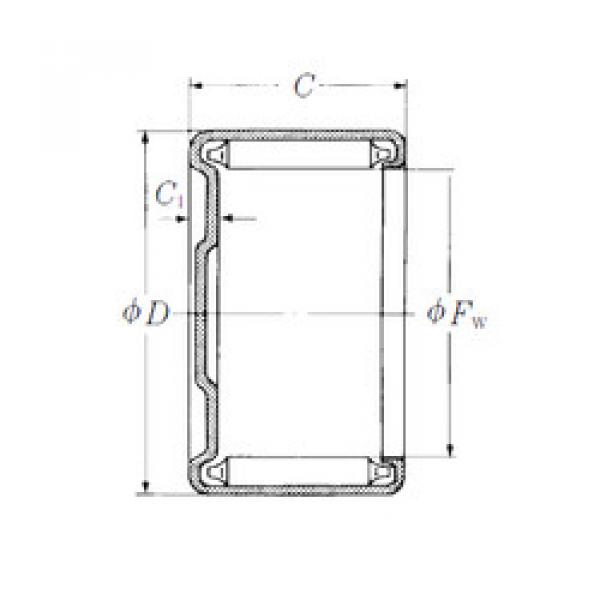 Bearing M-10101 NSK #1 image