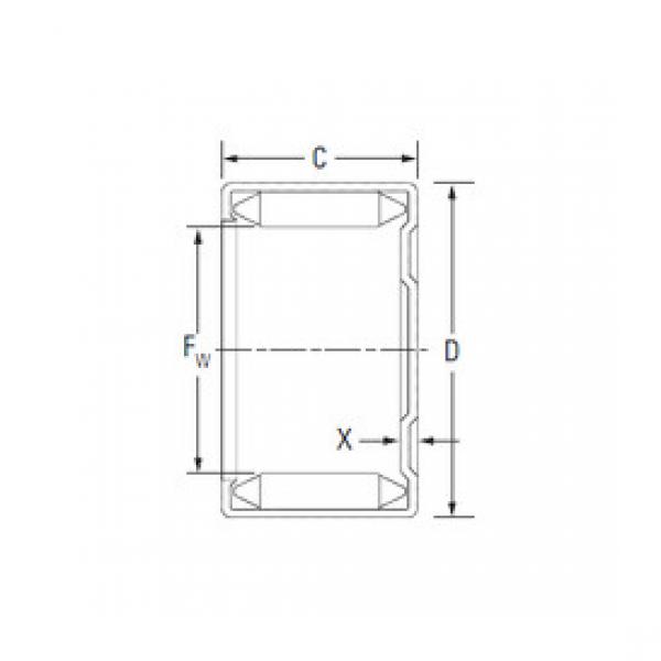 Bearing M-1261 KOYO #1 image