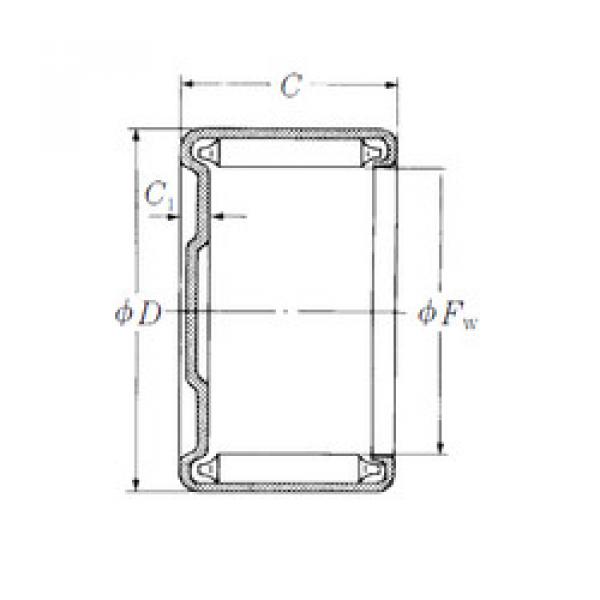 Bearing MF-1210 NSK #1 image