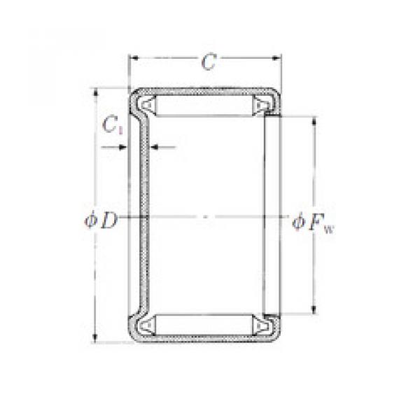 Bearing MF-48 NSK #1 image