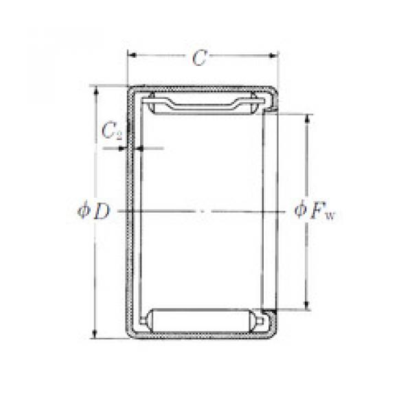 Bearing MFJ-3016L NSK #1 image