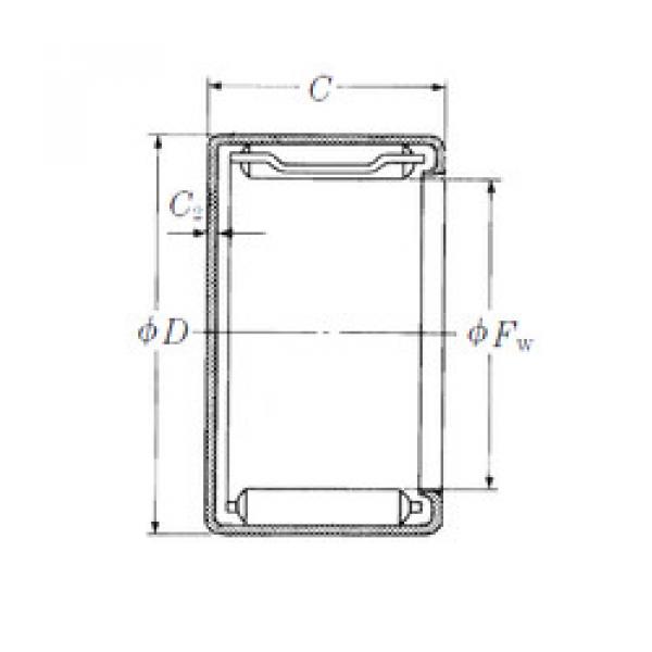 Bearing MJ-551 NSK #1 image