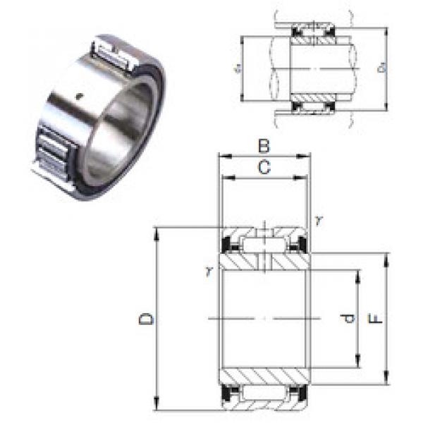 Bearing NA 6901UU JNS #1 image