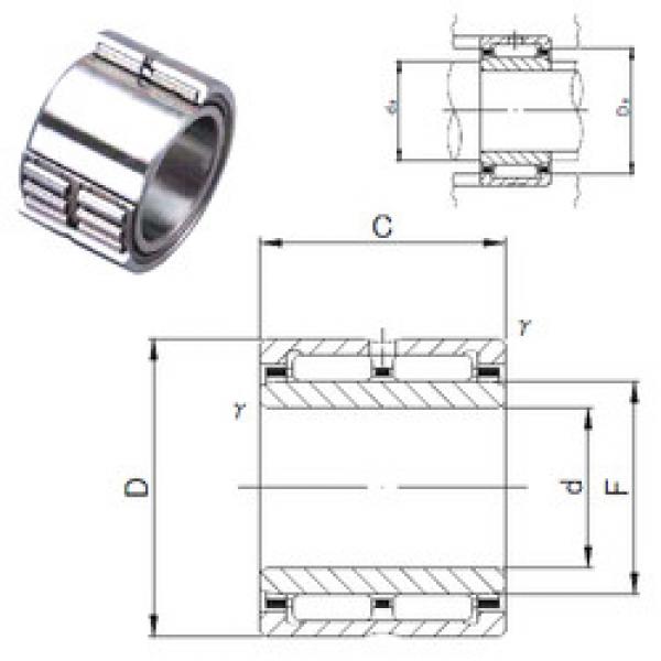 Bearing NA 6907 JNS #1 image