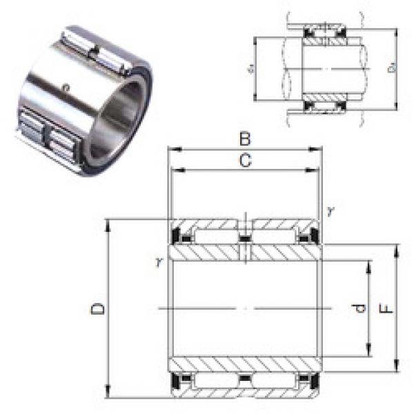 Bearing NA 6907UU JNS #1 image