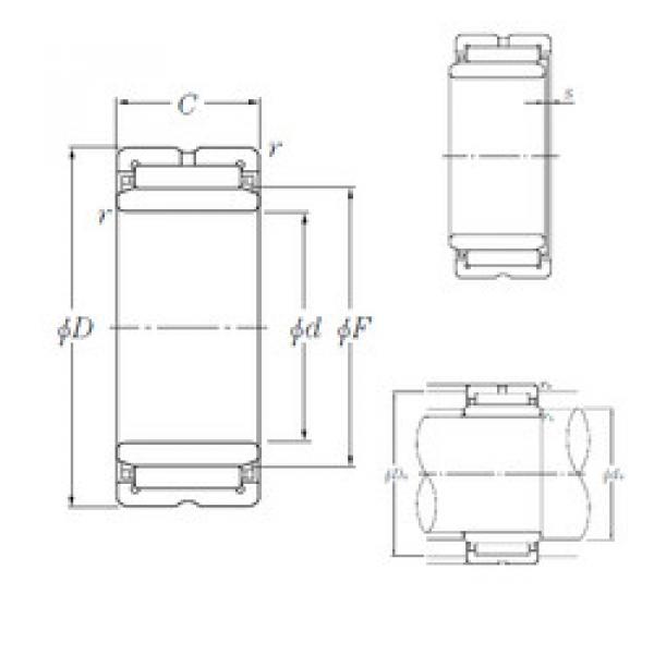 Bearing NA4824 NTN #1 image