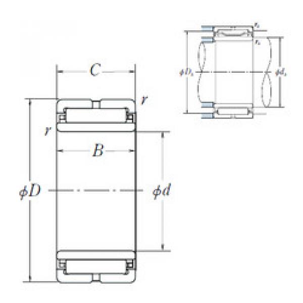 Bearing NA49/22 NSK #1 image