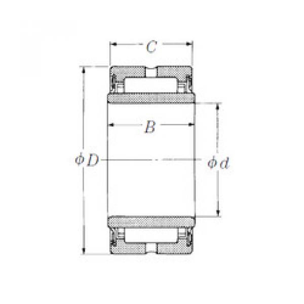 Bearing NA49/22TT NSK #1 image