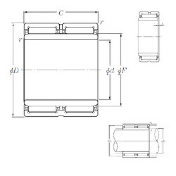 Bearing NA6909R NTN #1 image