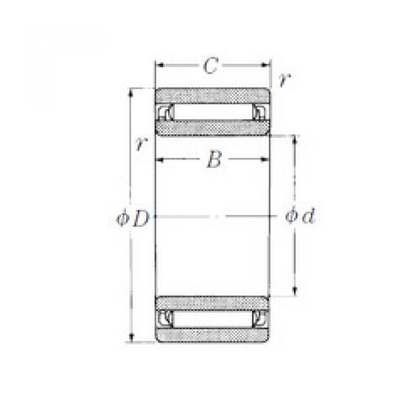 Bearing NAF102213 NSK #1 image