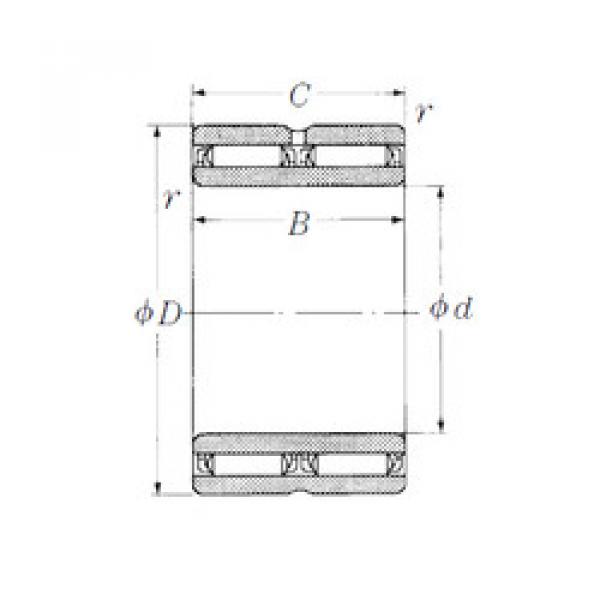 Bearing NAFW122420 NSK #1 image