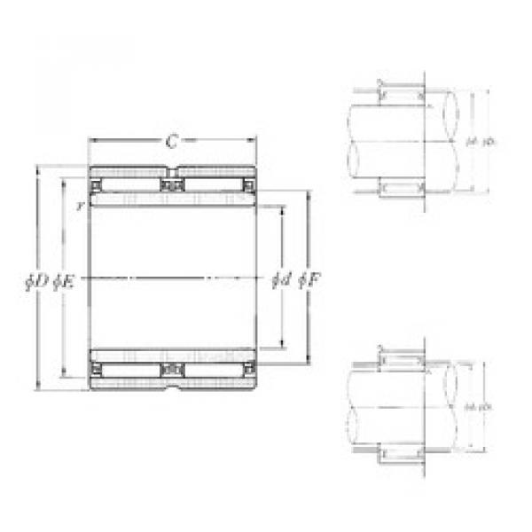 Bearing NAO-10×22×20ZW NTN #1 image