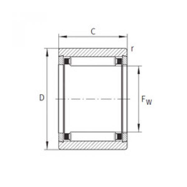 Bearing NK 5/12-TN-XL INA #1 image