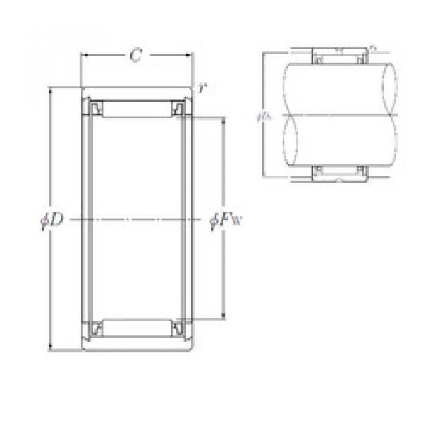 Bearing NK10/12T2 NTN #1 image