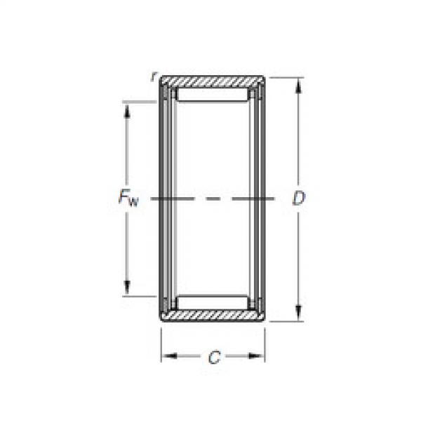 Bearing NK9/16 Timken #1 image