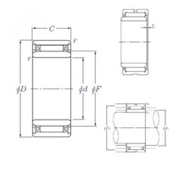 Bearing NK12/12+IR9×12×12 NTN #1 image