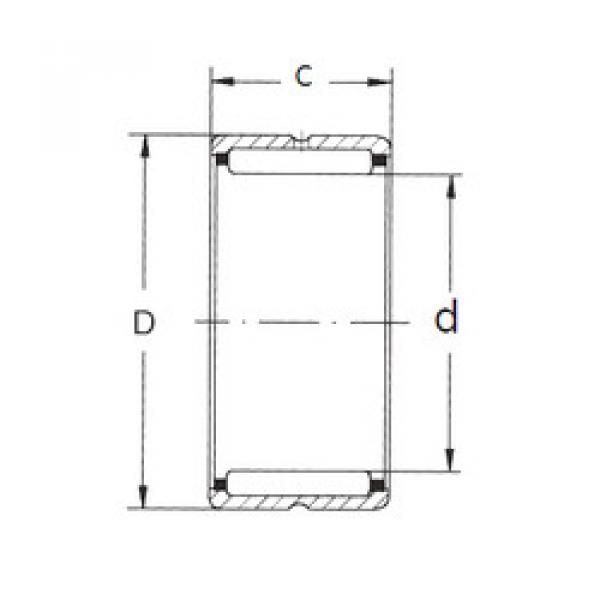 Bearing NK100/26 FBJ #1 image