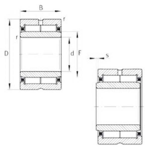 Bearing NKI55/25-TW-XL INA #1 image