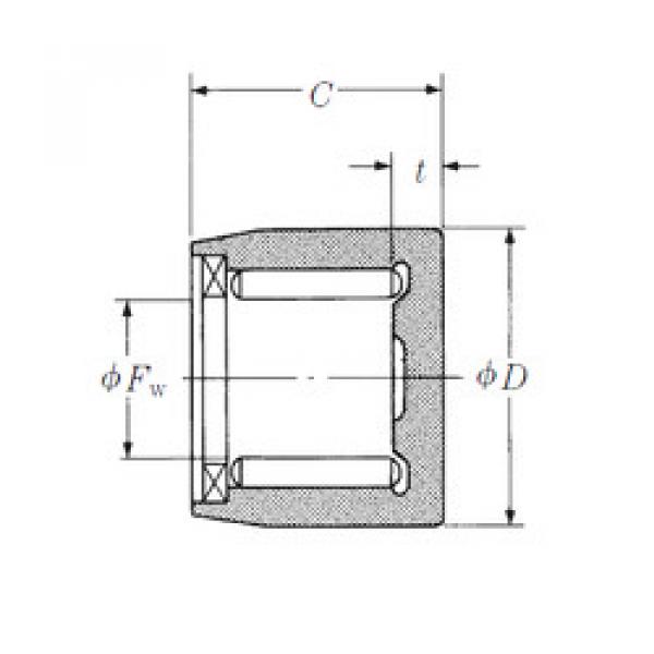 Bearing NSA02001 NSK #1 image