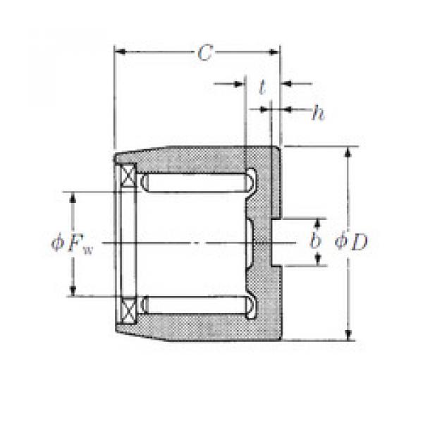 Bearing NSA04204 NSK #1 image