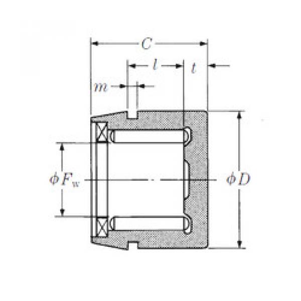 Bearing NSA024A NSK #1 image