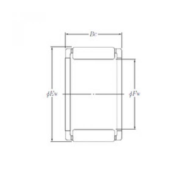 Bearing PK34×42×19.8X NTN #1 image