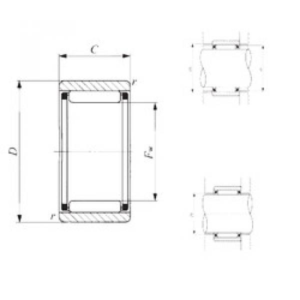 Bearing RNAF 101710 IKO #1 image