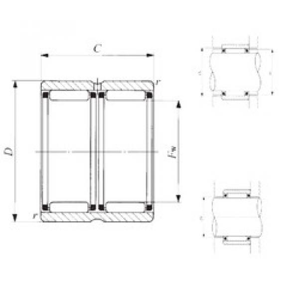 Bearing RNAFW 142220 IKO #1 image