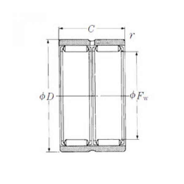 Bearing RNAFW202826 NSK #1 image