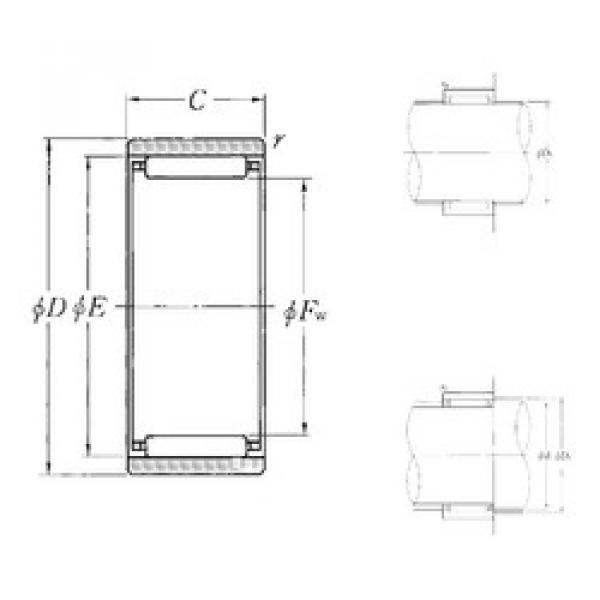 Bearing RNAO-10×17×10T2 NTN #1 image