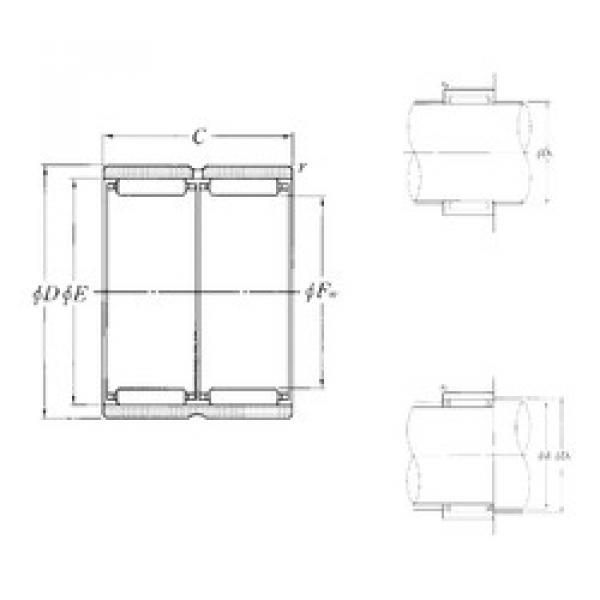 Bearing RNAO-55×72×40ZW NTN #1 image