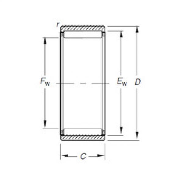 Bearing RNAO18X26X20 Timken #1 image