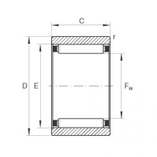 Bearing RNAO100X120X30 INA #1 image