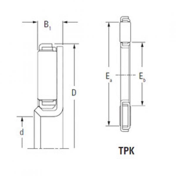 Bearing TPK3046L-3 KOYO #1 image