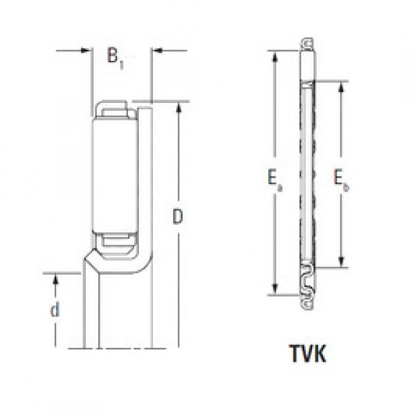 Bearing TVK3757L KOYO #1 image