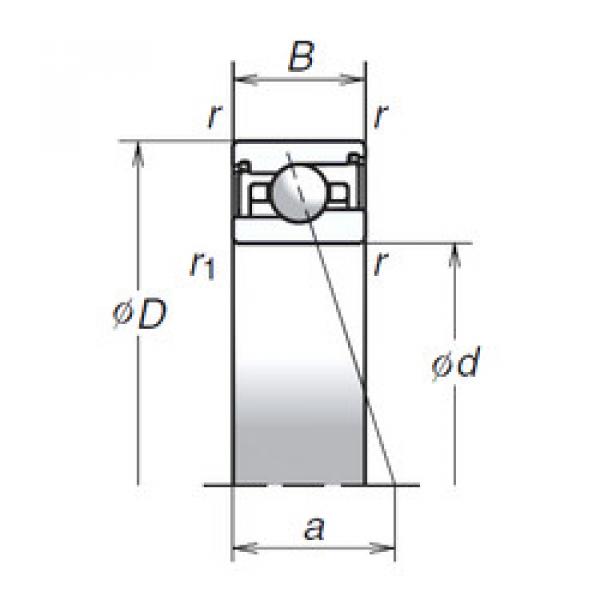 Bearing 30BER29HV1V NSK #1 image