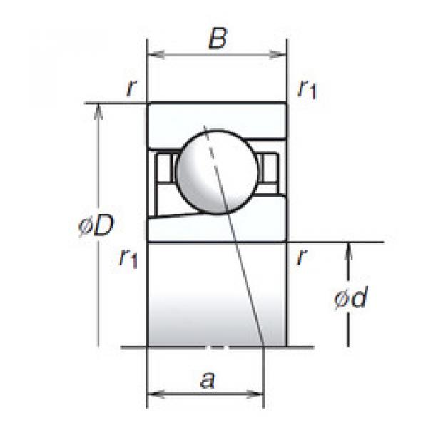 Bearing 10BGR02S NSK #1 image