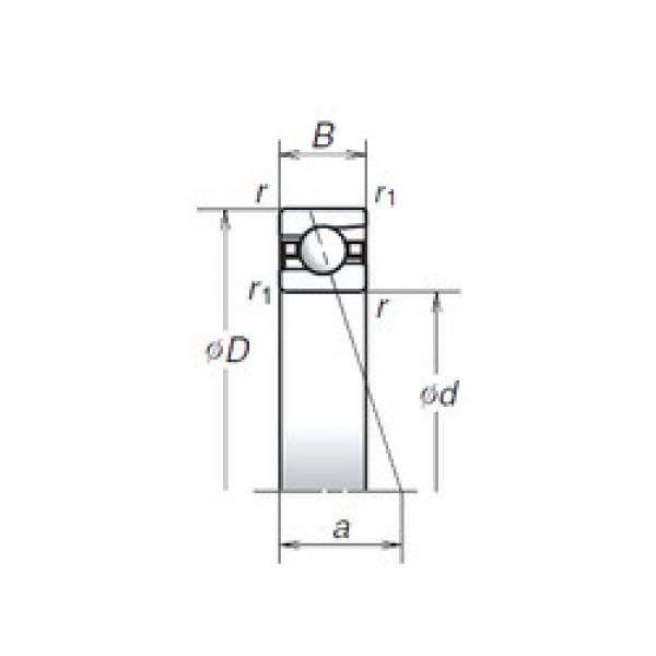 Bearing 130BER19H NSK #1 image