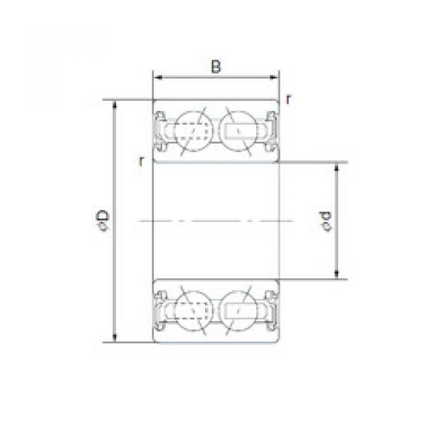 Bearing 2TS2-DF0719LLX2CS35/L417 NTN #1 image