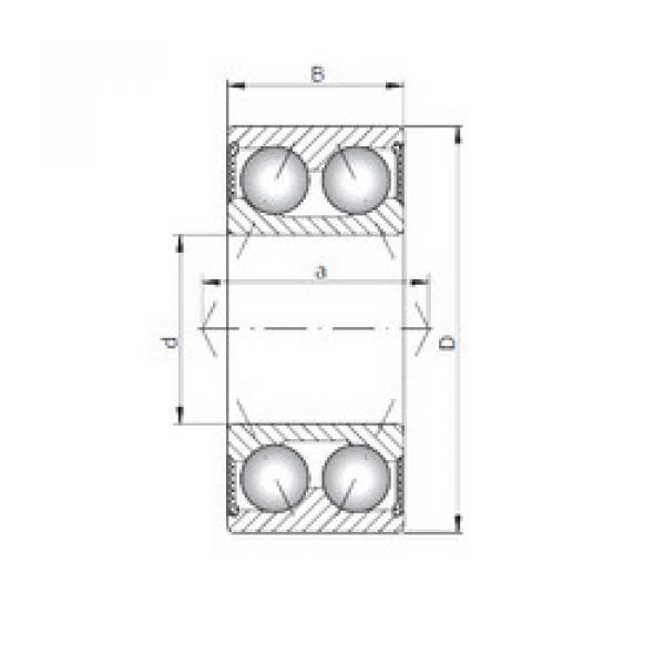 Bearing 3804-2RS ISO #1 image