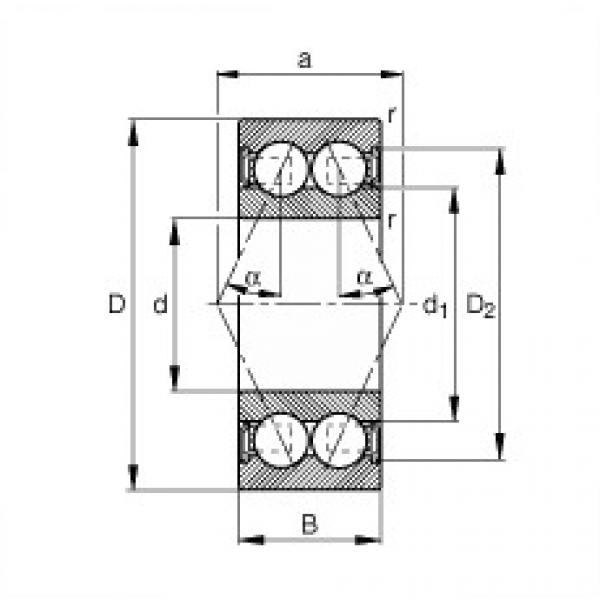 Bearing 30/5-B-2RSR-TVH FAG #1 image