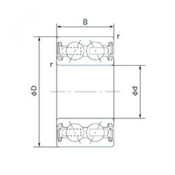 Bearing 40BGS35G-2DL NACHI #1 image