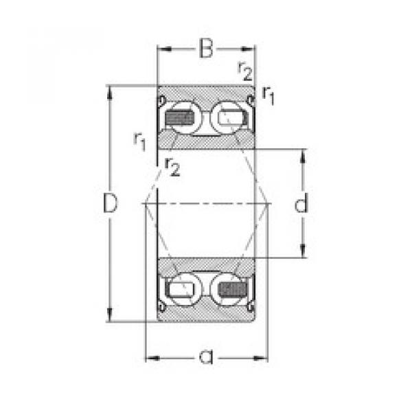 Bearing 3201-B-2Z-TV NKE #1 image