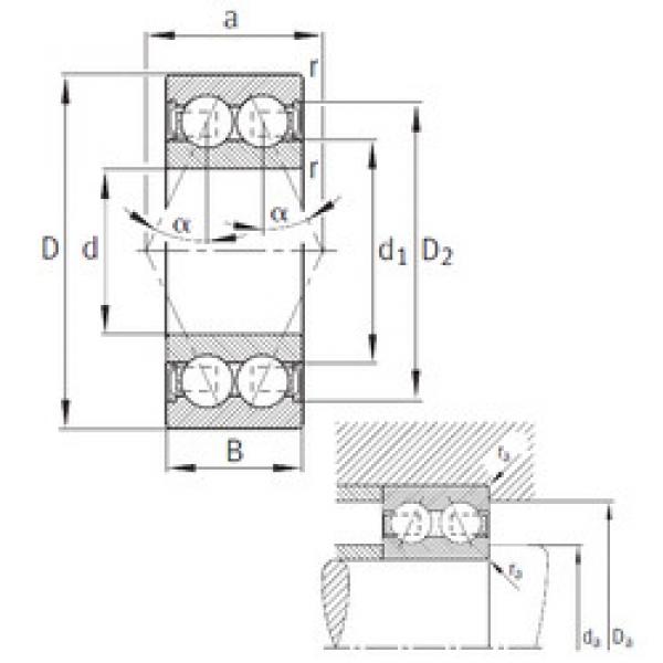 Bearing 3202-B-2RSR-TVH FAG #1 image