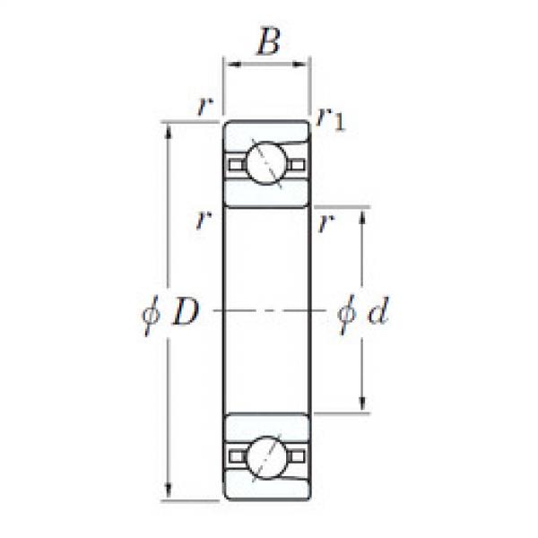 Bearing 3NC HAR007C FT KOYO #1 image